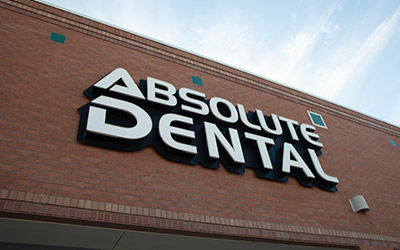 Outside view of DFW Absolute Dental office building