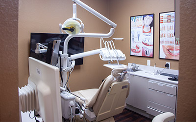 Dental exam room