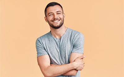 happy, smiling young man